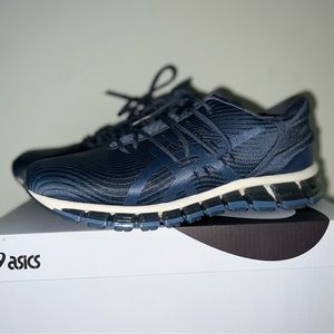 Mens Asics Gel-Quantum 360 4 Tarmac/Steel Blue 9 1/2